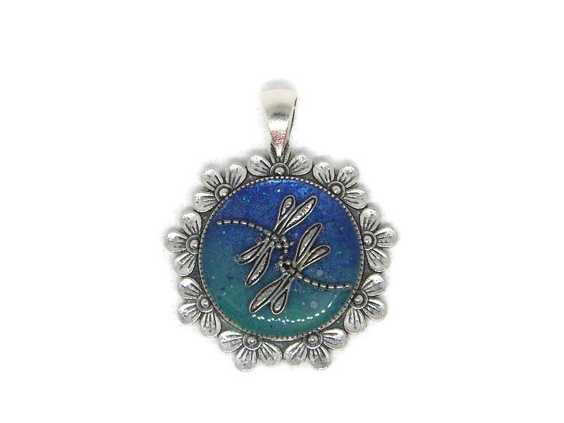 Pendentif libellules dansantes