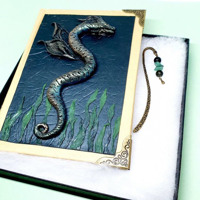 carnet dragon et marque page