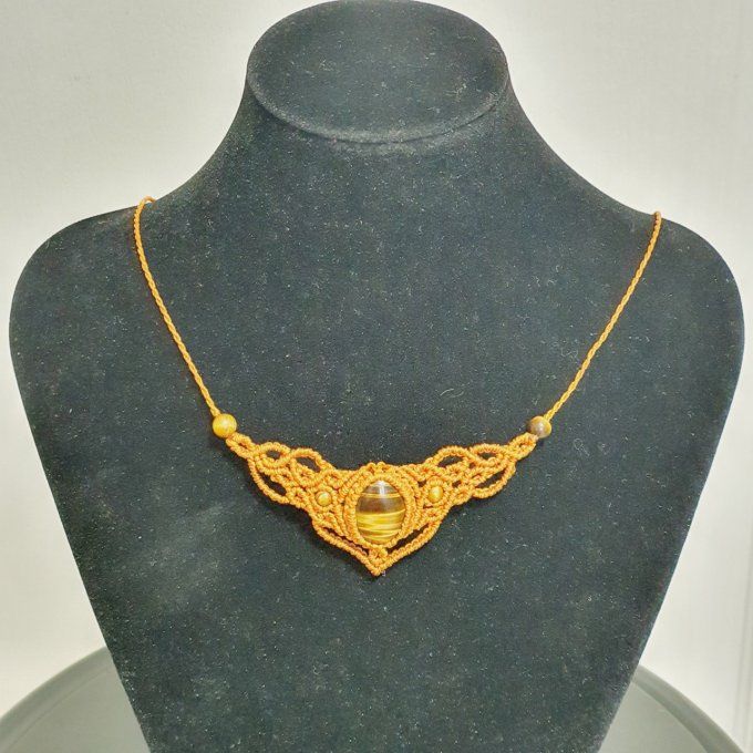 Collier ras de cou - L'Or du Tigre