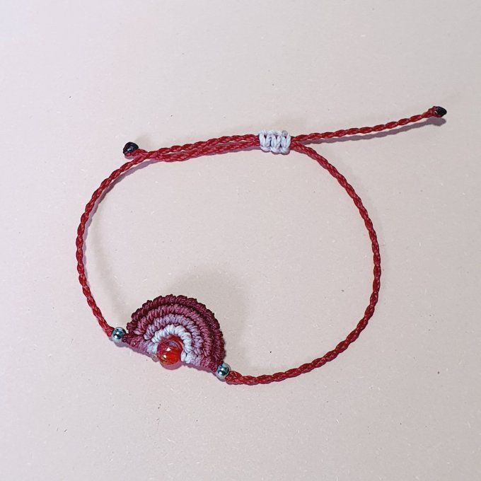 Bracelet Arc en Coeur - Portez un morceau de ciel à votre poignet