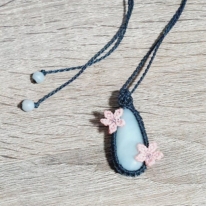 Douceur des lagons - collier amazonite 