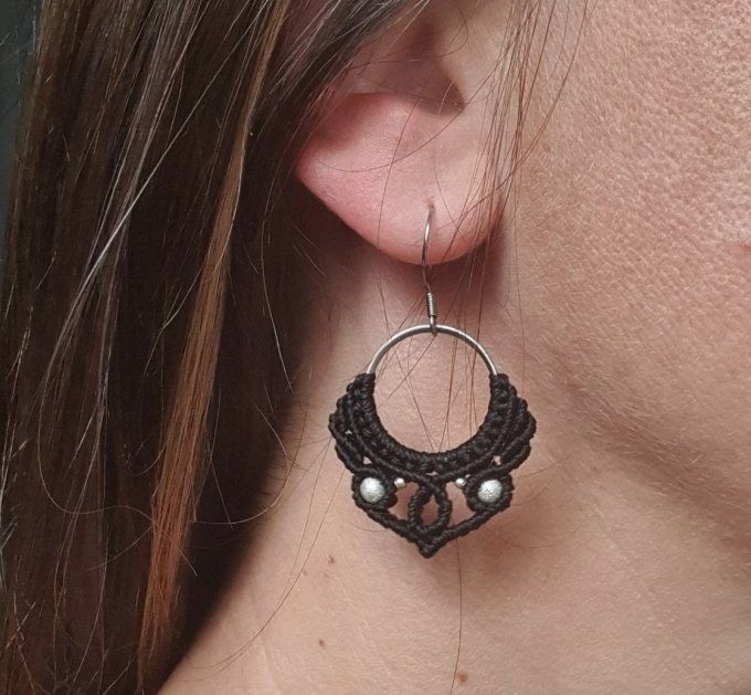 Boucles d'oreilles créoles sublimées