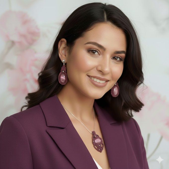 Parure L'Instant Violine