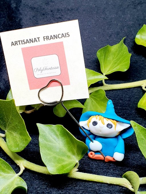 adorables petits gnomes  prêts à vous servir : porte-carte, photo ou mot-doux !