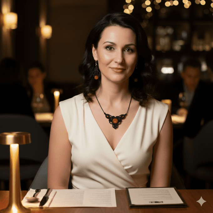 Parure raffinée - cornaline