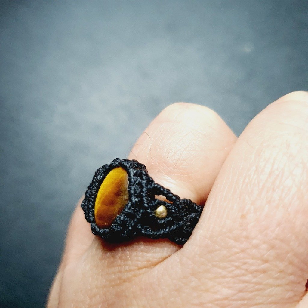 bague oeil de tigre