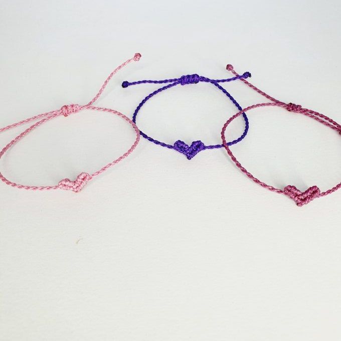 bracelets mini coeur