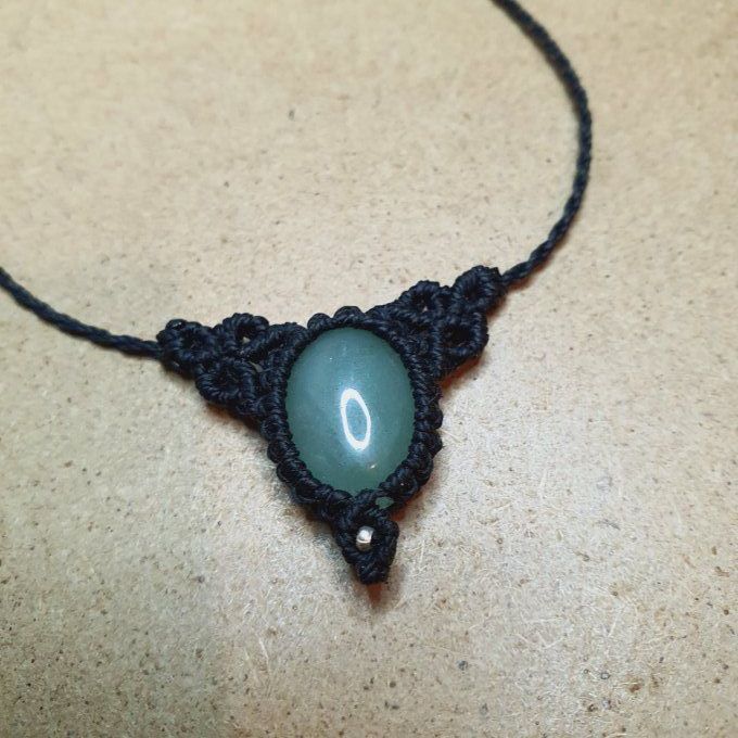 collier aventurine