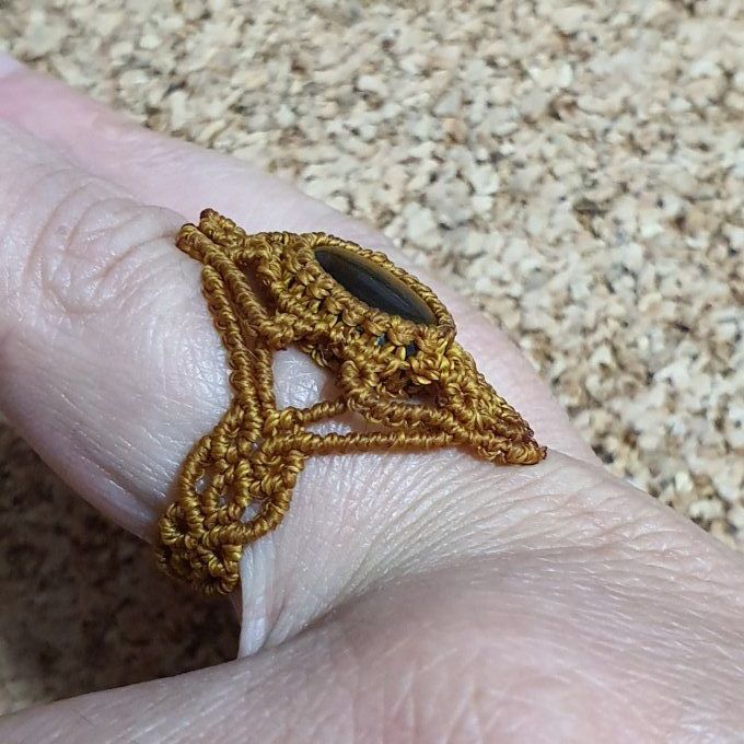 bague-macrame-pierre-naturelle