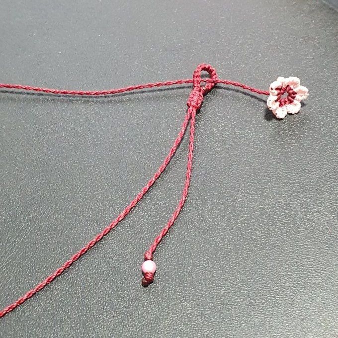 Collier fleurs de cerisier japonais